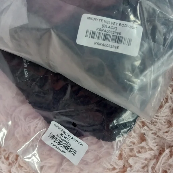 Killstar velvet bodysuit! 2 sizes, nwt in bags! Victorian Gothic super soft top! - Picture 13 of 13